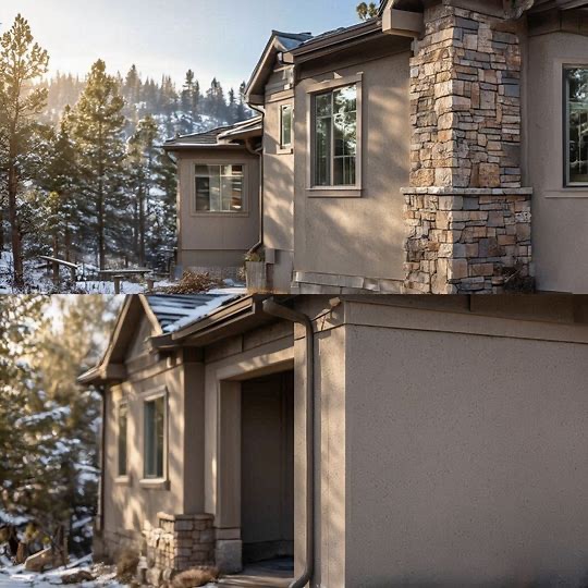 Forensic Freeze-Thaw Stucco Mitigation in Cottonwood Heights, UT 84121.