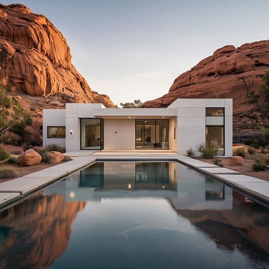 Red Rock Thermal Shielding and Desert Modern Stucco in Ivins, UT 84738.