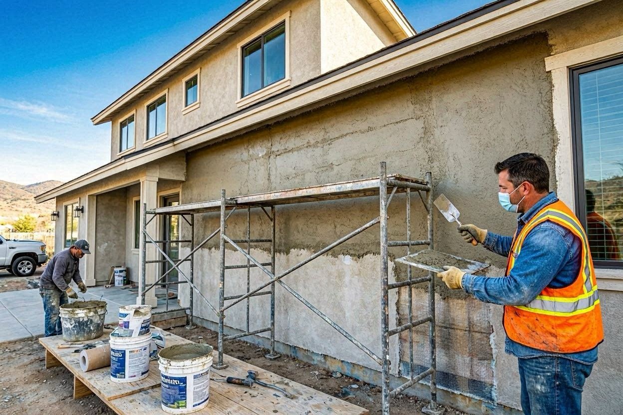Professional stucco installation Utah — Christensen Stucco and Exteriors