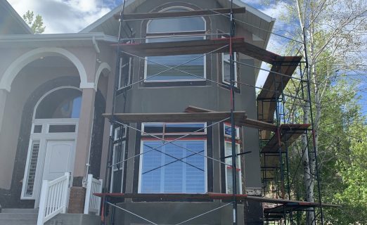 Surgical window installation and stucco resurfacing in North Salt Lake, UT for Jessica at Butter With A Side of Bread.